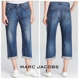 🆕Marc Jacobs Jeans Boyfriend Crop Vintage Blue